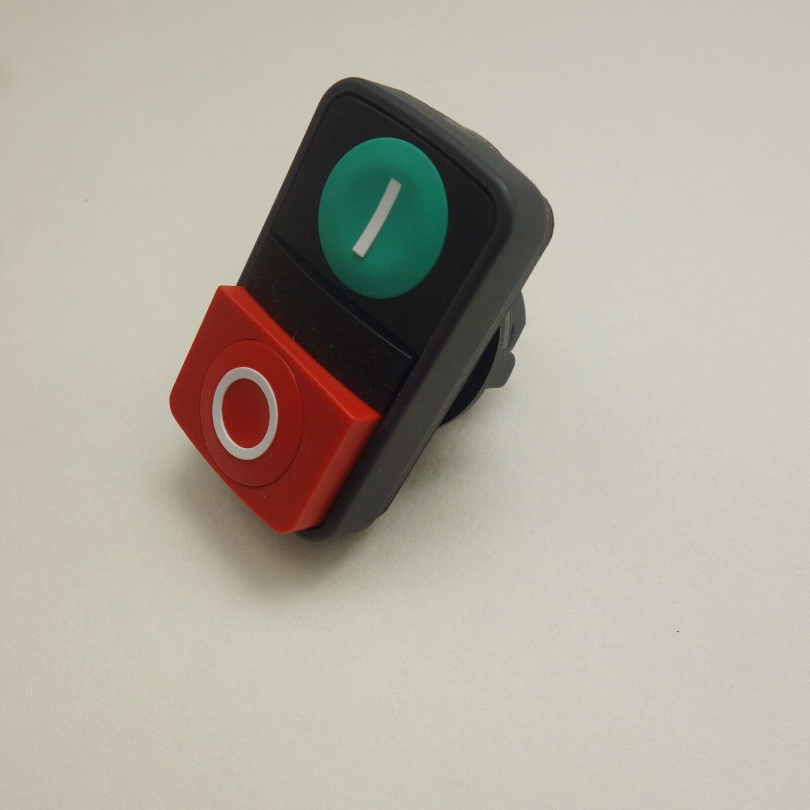 1PC 22MM Flush Green Extended Red DOULE HEADED Pushbutton Head FITS ZB5AL7341