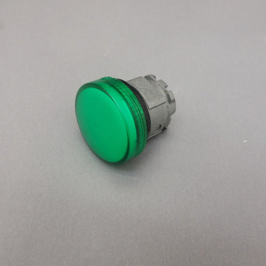 2PCS Fits ZB4BV033 Green color head only  22mm For USE XB4BV Integral LED Light
