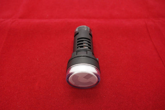 2PCS Cutout 22mm Red LED Circuit breaker Position Symbol Signal Indicator 220V