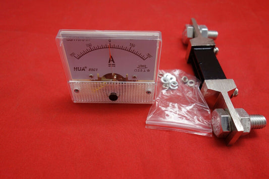75mV DC Minus Zero Plus -300A - +300A  85C1 Analogue Ammeter AMP Panel meter