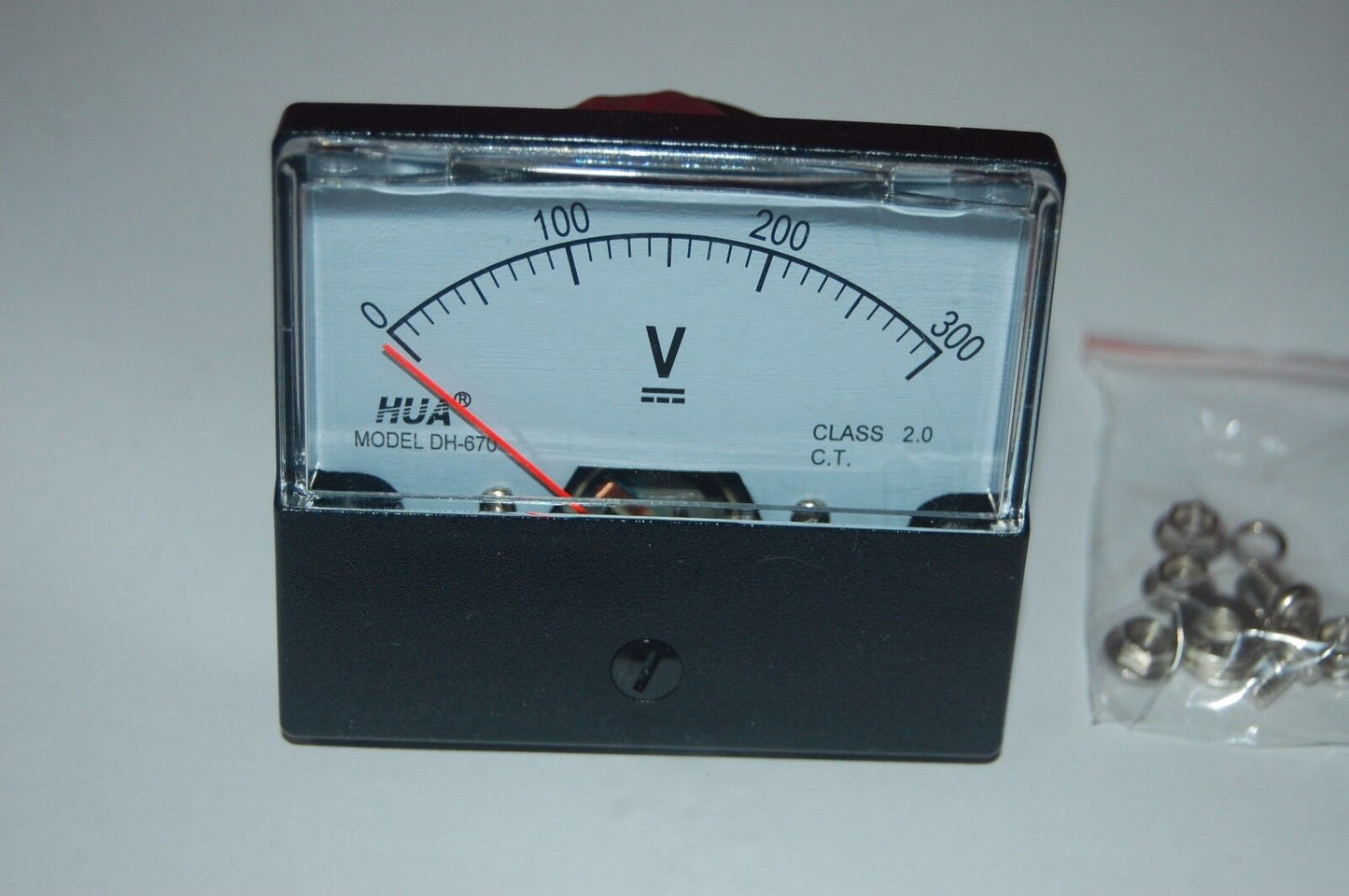 1PC DC 0-300V Analog Voltmeter Panel Voltage Meter  670 67*70mm directly Connect