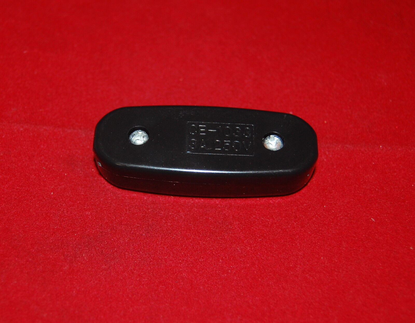 5PCS Bedroom Black OFF/ON Bedroom In Line Cord Switch AC 125V 5A Desk Light