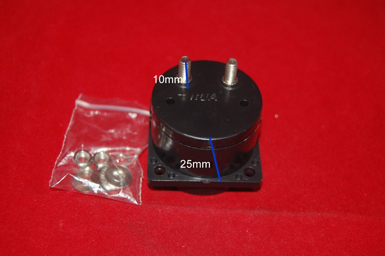 1pc DC 0- 50mV millivolt Analog Voltmeter Analogue Voltage panel meter SO45