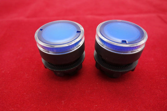 2PC 22MM PUSHBUTTON SWITCH HEAD FITS ZB5AW363 Blue for XB5AW36 Parts