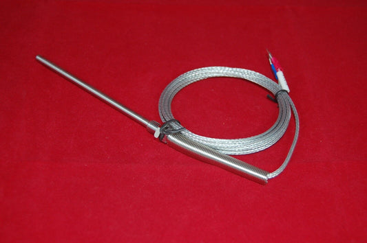 K Type Mini pressure Spring M8 Threads Thermocouple Stainless Steel 10mm