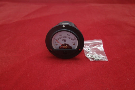DC 0-1500MA Round Analog Ammeter Panel Current Dia. 66.4mm DH52 direct connect