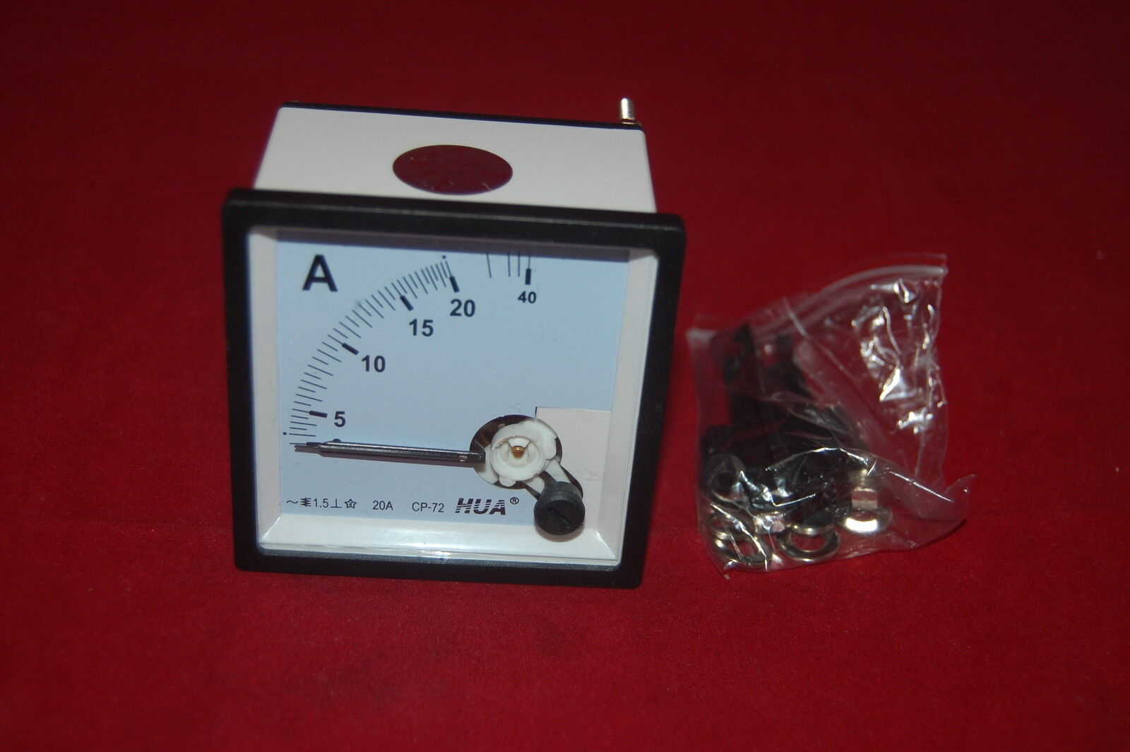 AC 0-20A Analog Ammeter Panel AMP Current Meter 72*72mm directly Connect