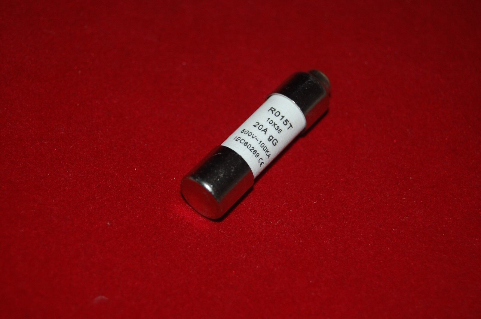 5Pcs  ATQR 20A 10 x 38mm Ceramic Cylindrical Fuse Links gG RO15T Time delay