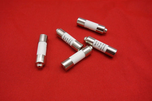 5Pcs ATQR 600V 2A 10 x 38mm Cylindrical Fuse Links gG RO15T Time delay