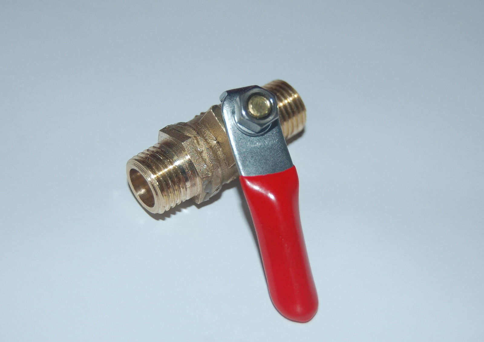 2PCS NEW 1/4" ball valve brass PFTXPFT Male and Male  PT High Quality