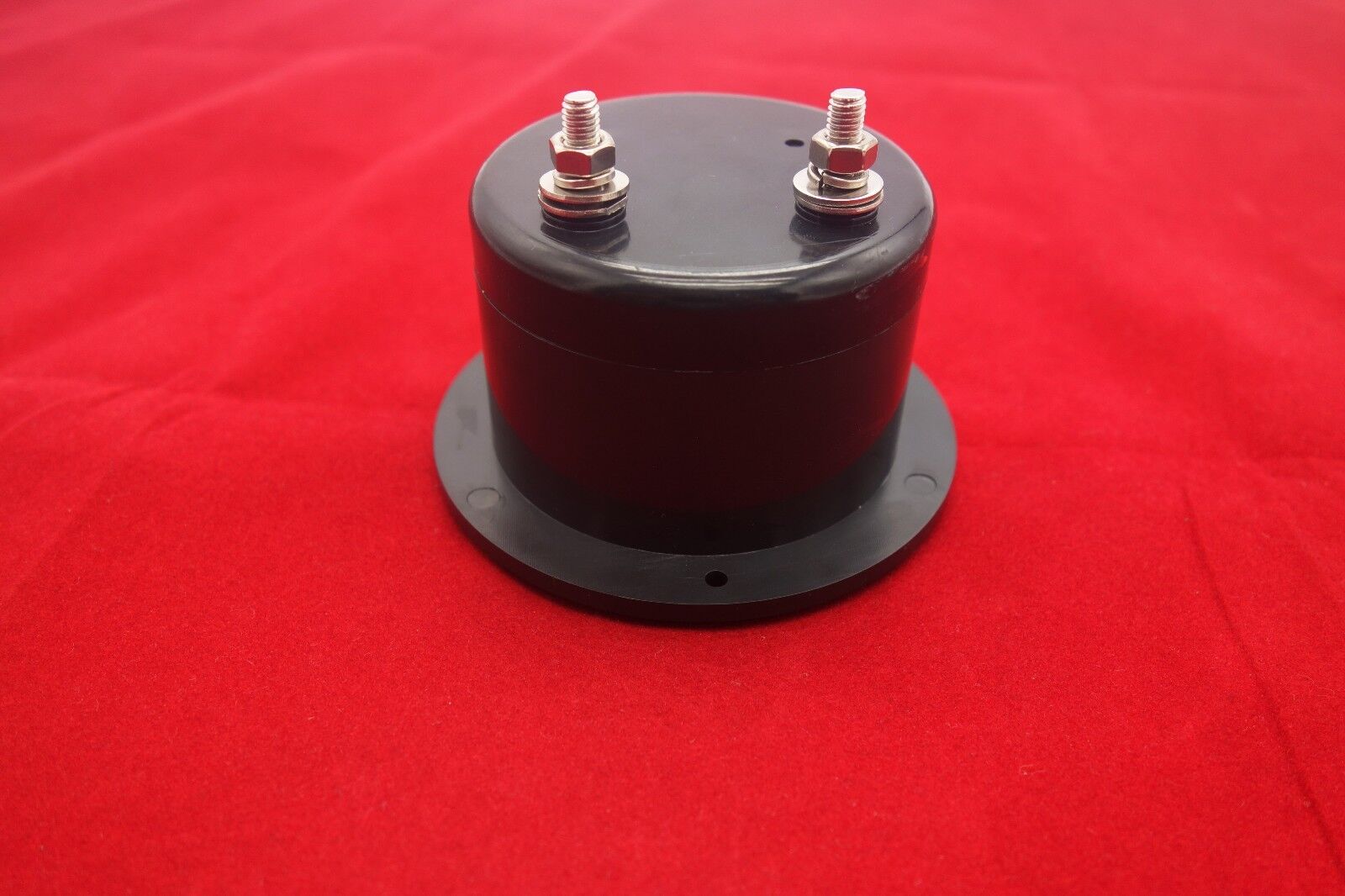 DC 0-50V Round Analog Voltmeter Voltage Panel Meter Dia.90mm direct Connect