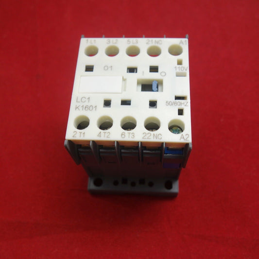 1PC NEW FITS LC1-K1601F7 AC CONTACTOR 16A 110V 50/60HZ AC COIL