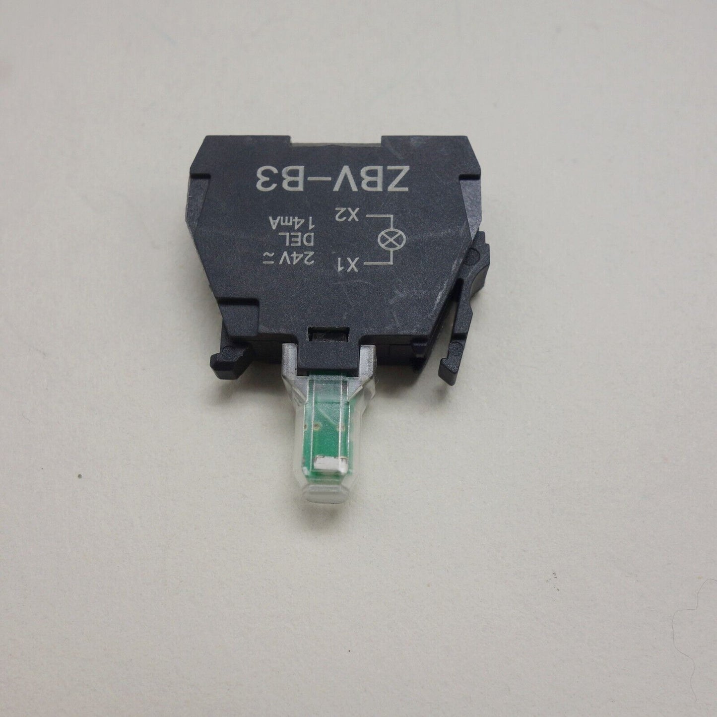2PCS XB4/XB5 Series light block ZBV B3 Green Integral Led 24V AC/DC