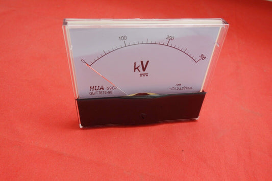 DC 0-300KV 1mA Analog Voltmeter Analogue Voltage Panel meter 100x120mm 59C2