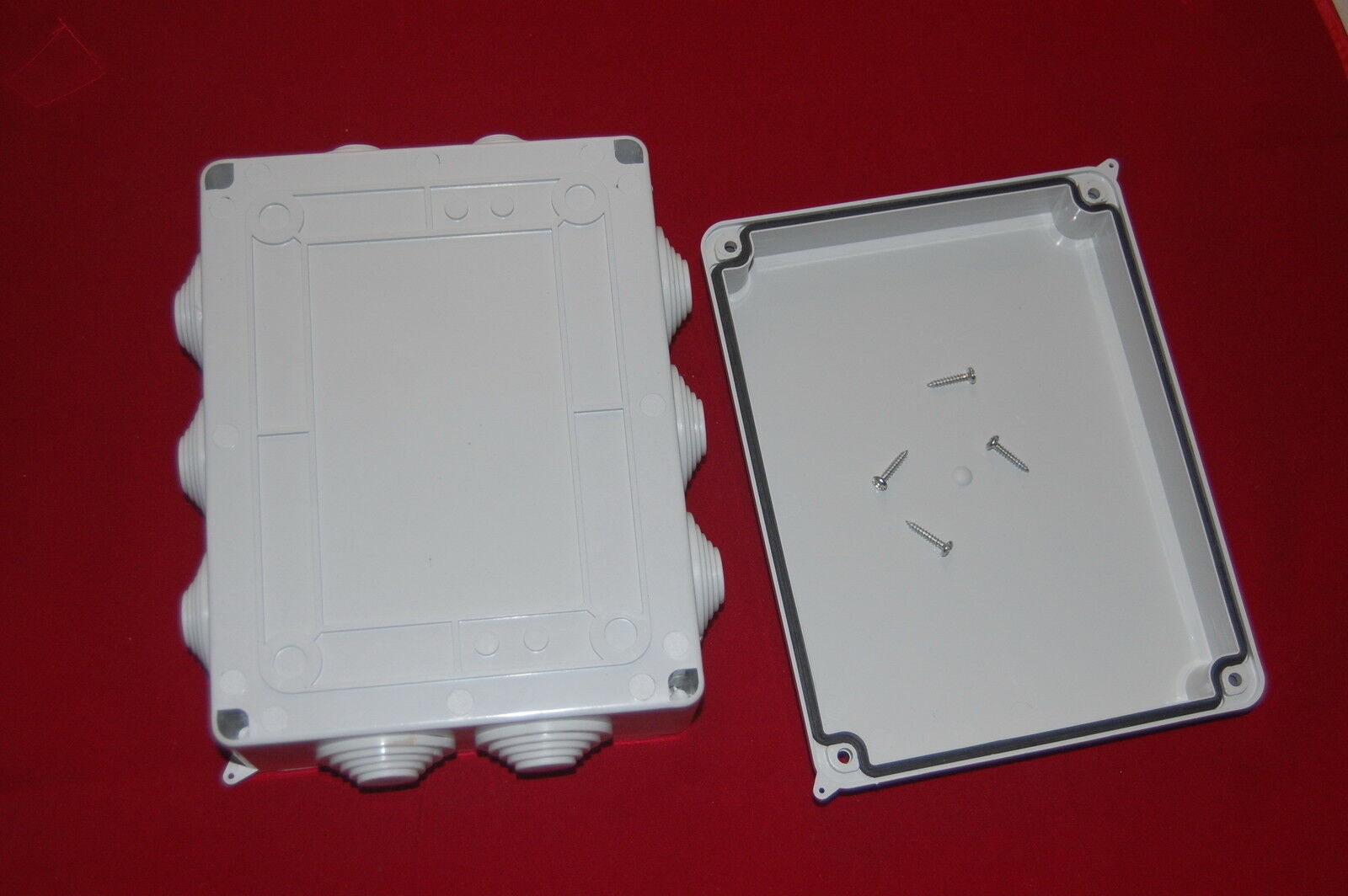1PC  Plastic Waterproof Electrical Junction box 200*155*80mm IP65