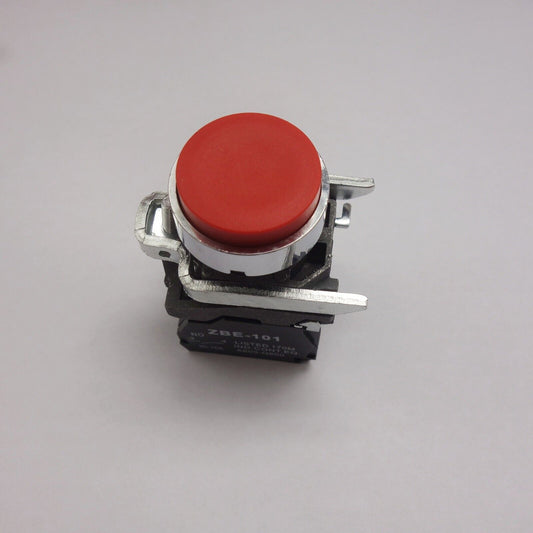 1PC 22MM Metal PUSH BUTTON SWITCH FITS XB4BL45 RED 1NC/1NO Projecting push