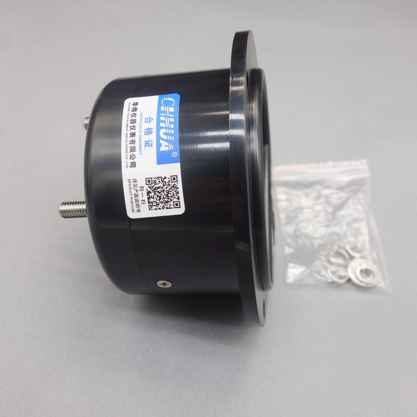 DC 30A Round Analog Ammeter Panel AMP Current Meter Dia. 90mm Direct Connect