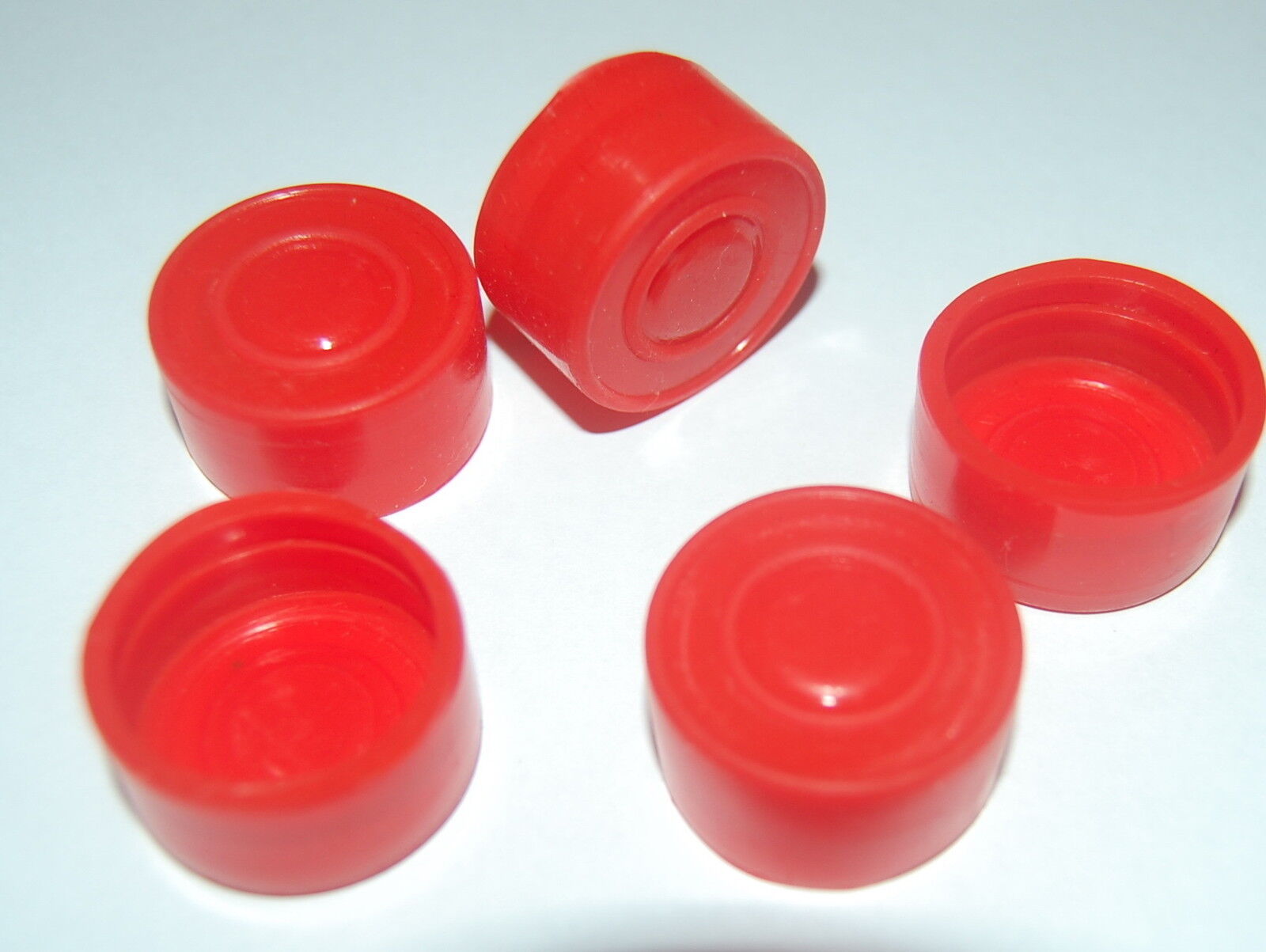 5PCS RED Colored boot for 22mm Flush Pushbutton head  Fits ZB2 BP014 waterproof