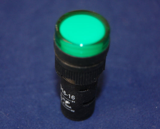 2PCS Pilot light Green Led Lamp 16mm Screw Terminal  48V AC/DC