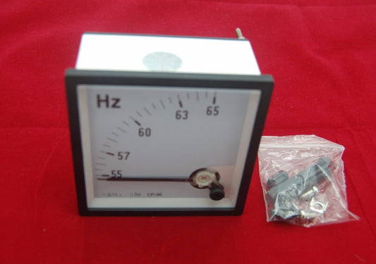 1PC Analogue Frequency Panel Meter 55-65HZ 110V 96*96MM directly Connect