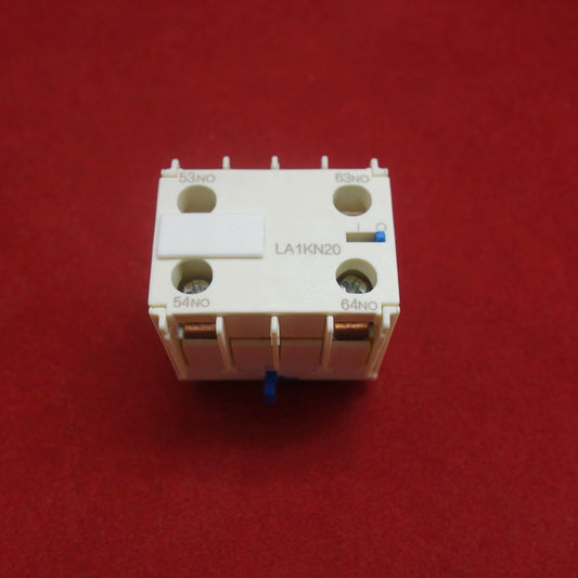 1PC Auxiliary Contact Block Fits LA1KN20  2NO USE WITH LC.K LP.K CA.K CONTACT
