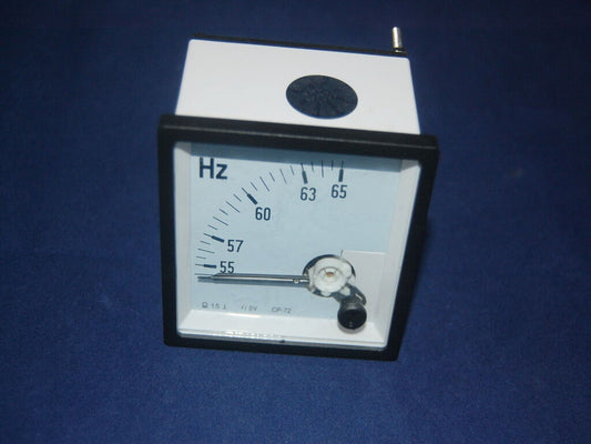 1PC Analogue Frequency Panel Meter 55-65HZ 110V 72x72MM directly Connect