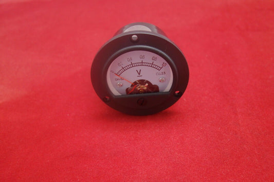 DC 0-1V Round Analog Voltmeter Analogue Voltage panel meter Dia. 66.4mm DH52
