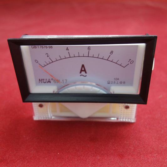 1pc AC 10A Analog Ammeter Panel AMP Current Meter 69L17 69L9 direct connect