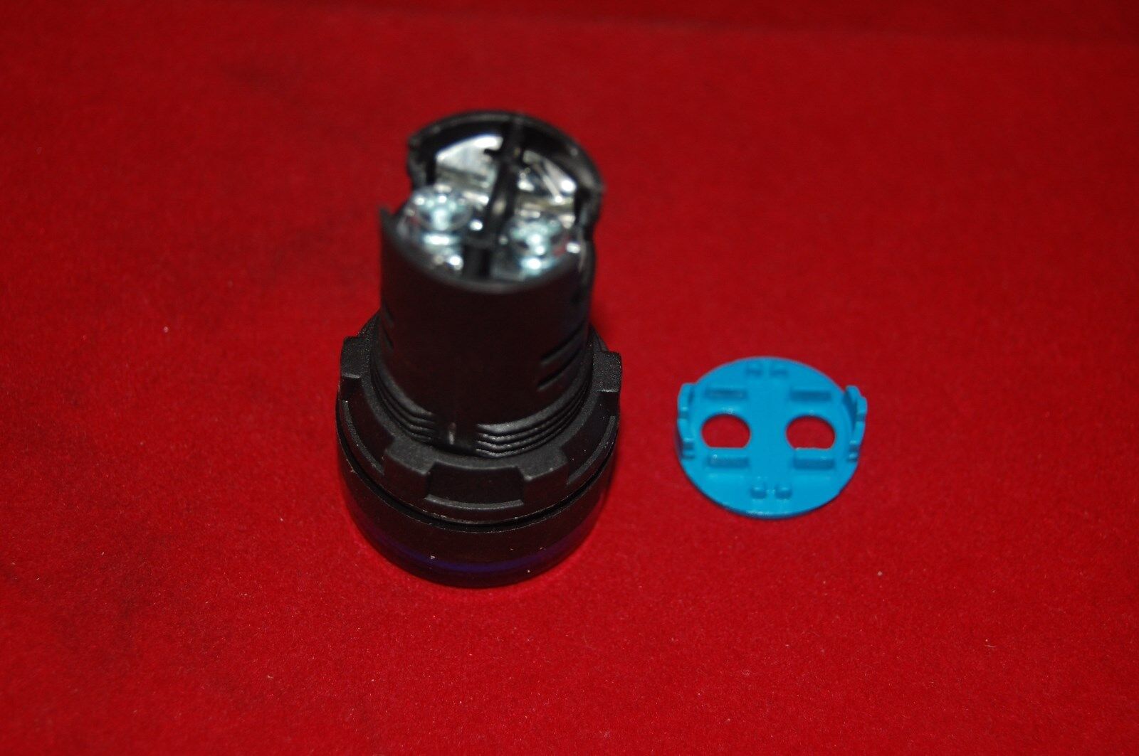 10PCS Pilot light Blue  Led Lamp 22mm Screw Terminal AC 110V  AD16-22D/S