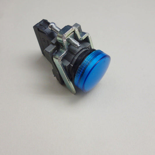 2PCS 22MM XB4 BLUE Pilot light  LED FITS XB4BVG6 110V AC