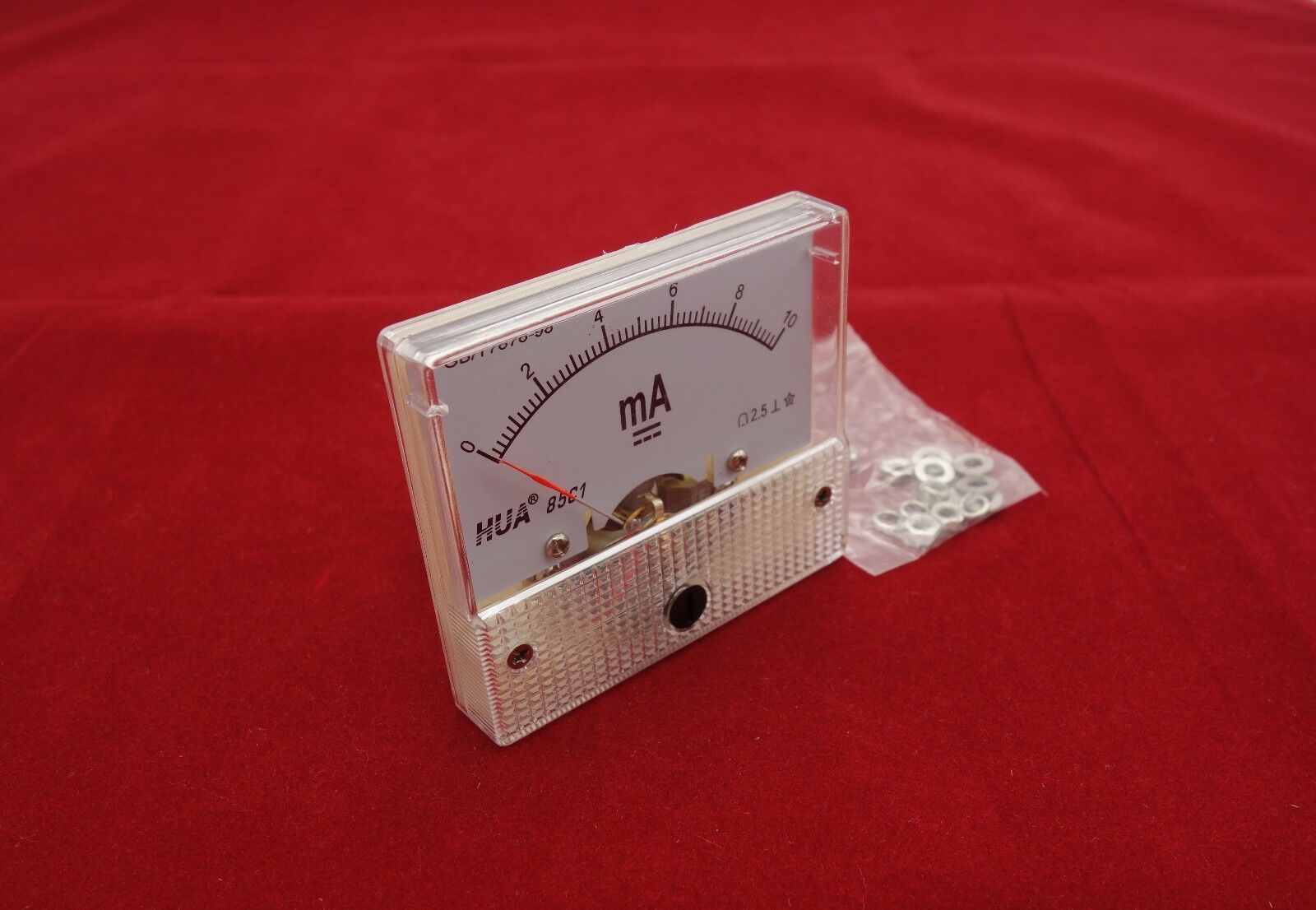 DC 10mA Analog Ammeter Panel Current Meter 85C1 0-10mA DC directly Connect