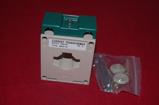 1PC MSQ30 Current Transformer 200/5A 50/60HZ Accuracy Class 1.0