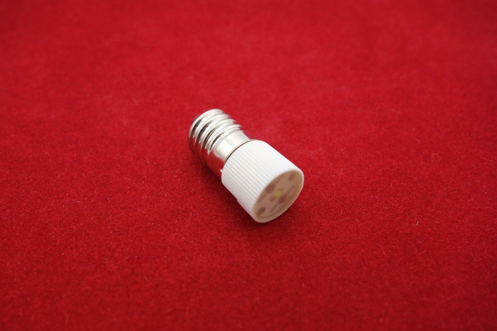 5PCS E10 LED BULB 220V AC WHITE COLOR Base Dia. 9mm