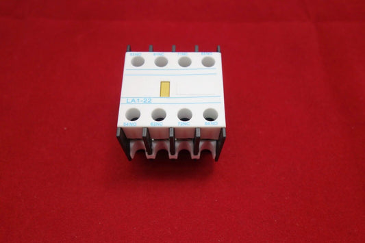 1PC Auxiliary Contact Block Fits LA1-DN22 2NO+2NC
