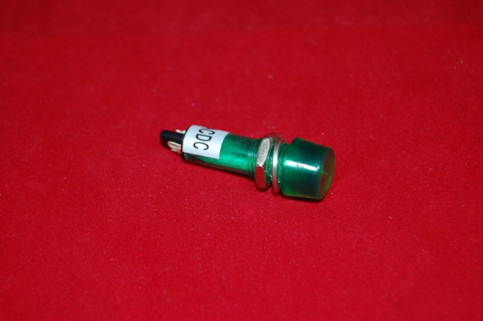 5Pcs 24V AC/DC 10mm Green Panel Mounting plug in incandescent Pilot Lights ADP10