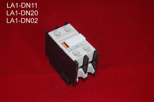 1PC Auxiliary Contact Block Fits LA1-DN02 2NC