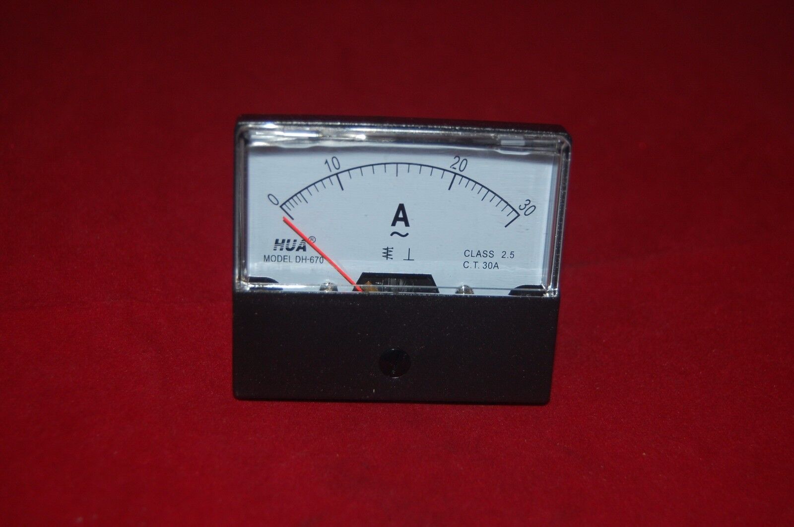 1PC AC 0-30A  Analog Ammeter Panel AMP Current Meter 60*70MM No Need Shunt