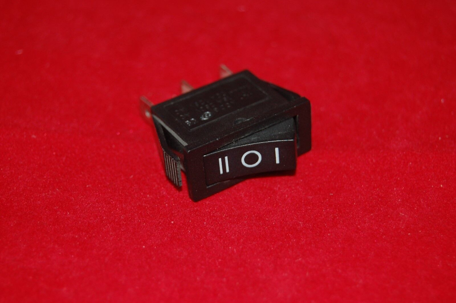 5Pcs Black Rectangle 3 Position Boat  Rocker Switch 3 Pin