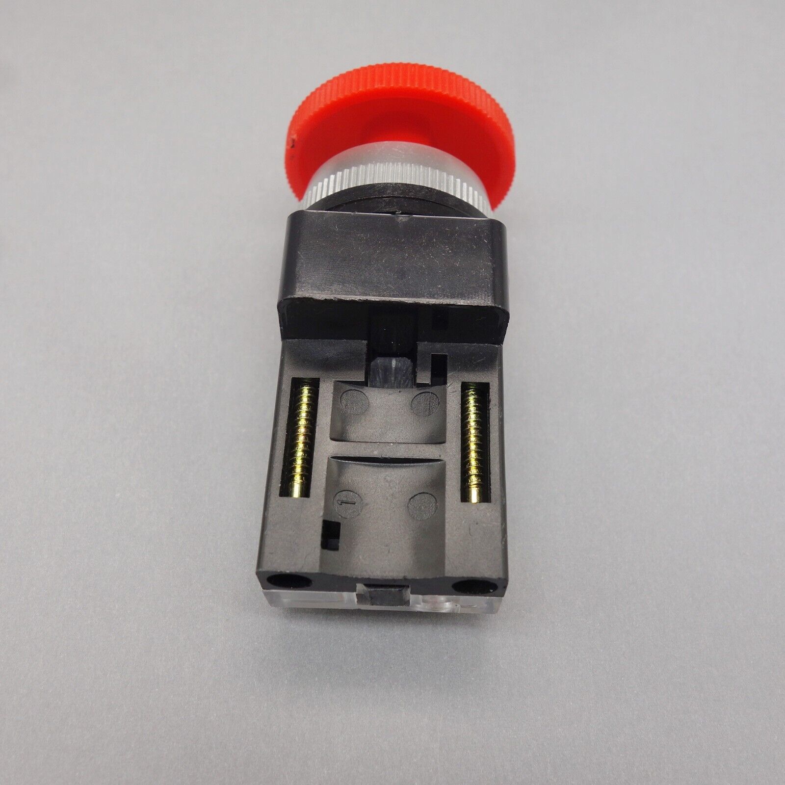 1PC Cutout Dia. 30mm Turn to release RED 40mm Mushroom Head push button switch