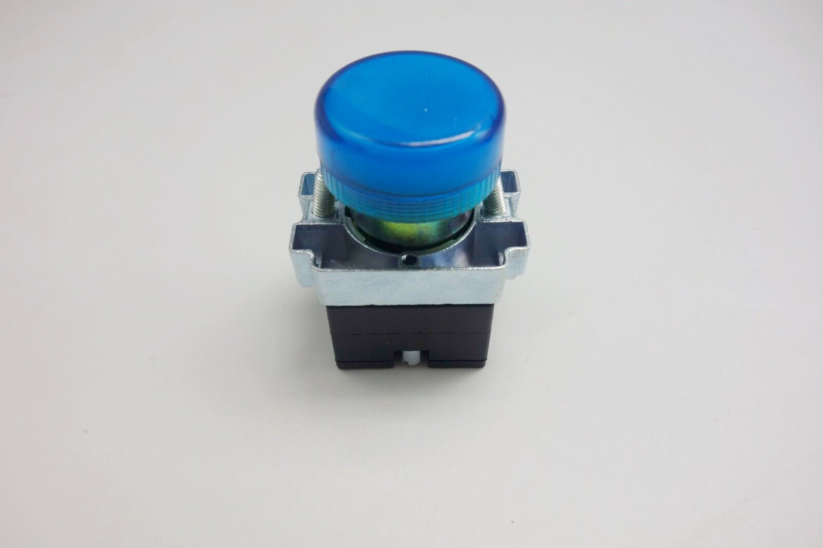 1PC 22MM Blue LED Pilot Fits XB2BV66 direct BA9S 220V AC LED Blub included