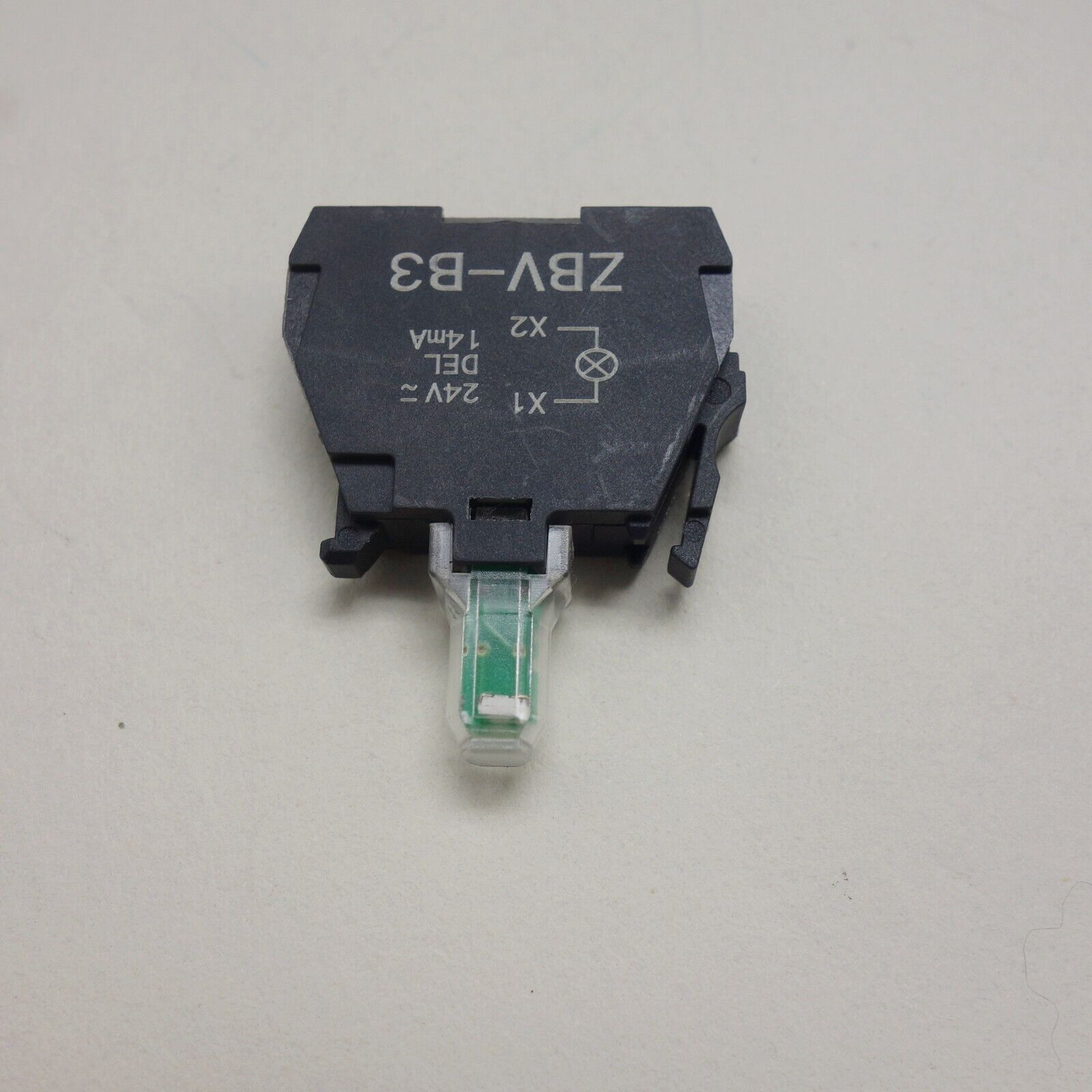 5PCS XB4 XB5 Series light block ZBVB3 Green Integral Led 24V AC/DC