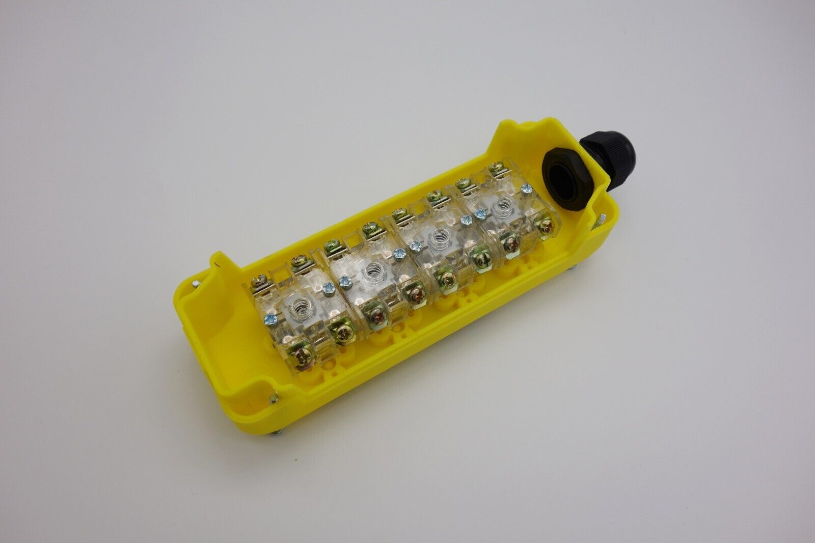 1PC 4 Buttons Hand Remote Hoist And Crane Pendant Control Station T-3 Rainproof