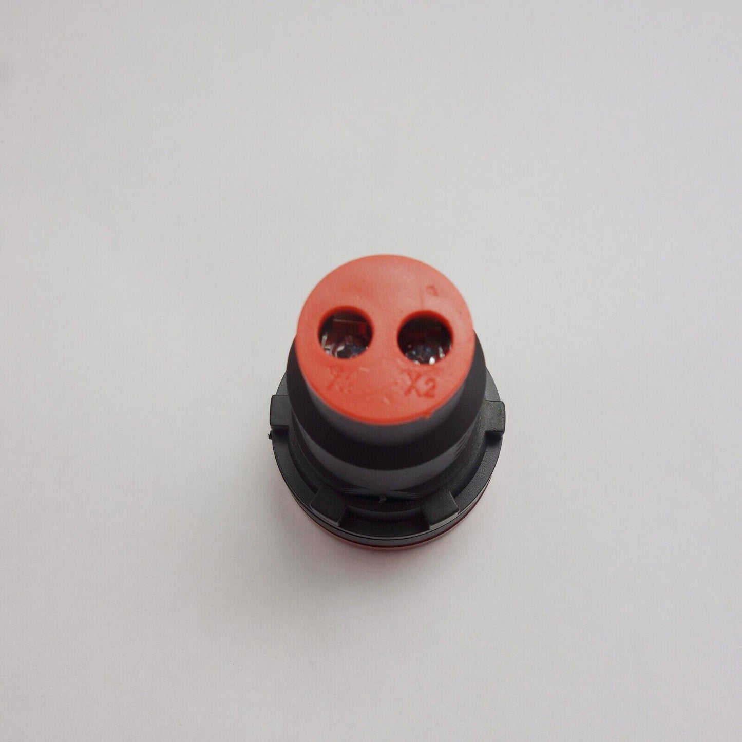 2PCS Pilot light RED Led Lamp Panel Cutout Dia. 30mm Screw Terminal 110V AC/DC