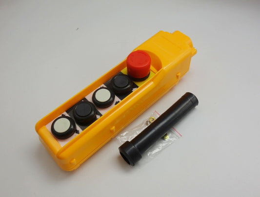  COB-C2 Crane Pendant Control Station One Push Lock revolve Estop Four On button