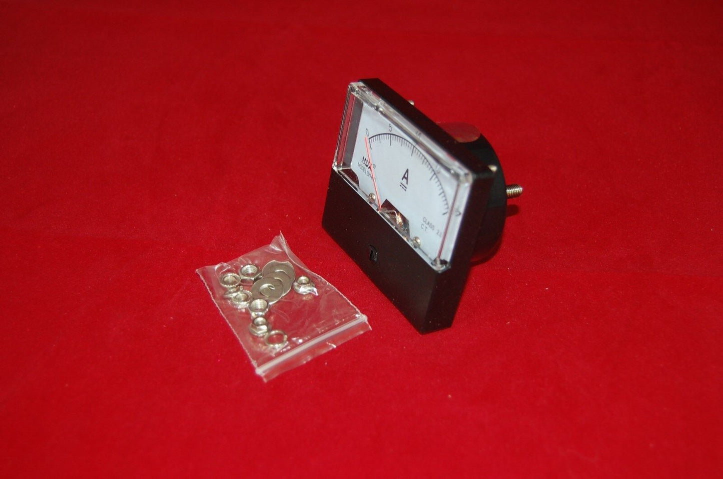 DC 1mA Analog Ammeter Panel AMP Current Meter DC 0-1mA 60*70mm directly Connect