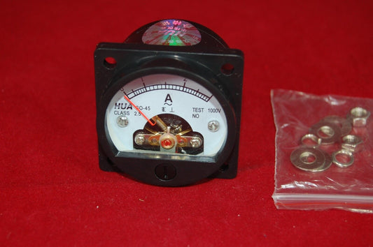 1PC AC 0-3A ROUND Analog Ammeter Panel AMP Current Meter SO45 directly Connect