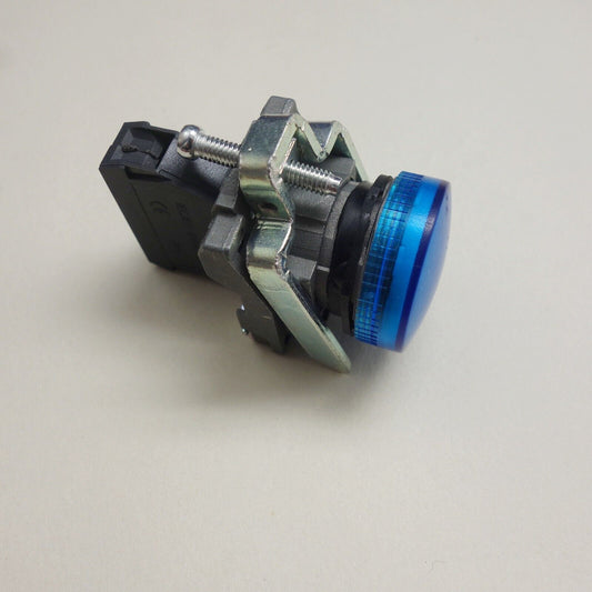 1PC 22MM XB4 BLUE Pilot light LED FITS XB4 BVG6 110V AC