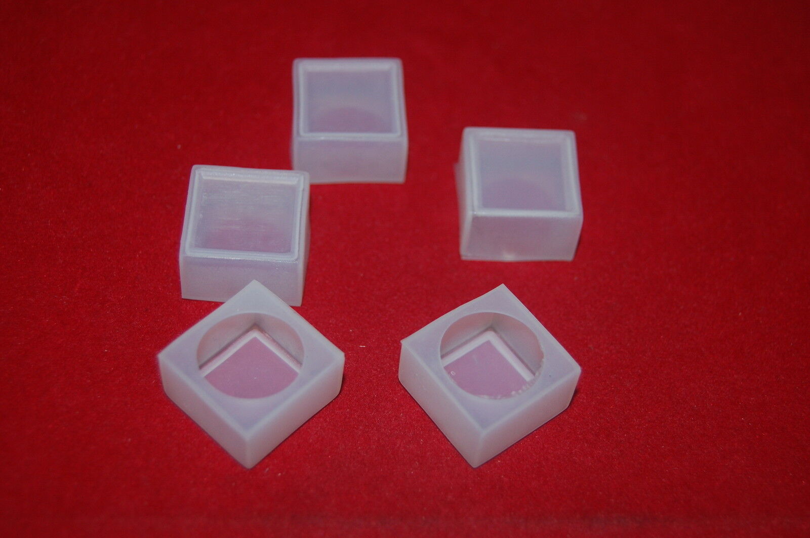 5PCS 16mm Transparent boot for16mm Square Pushbutton or Pilot light waterproof
