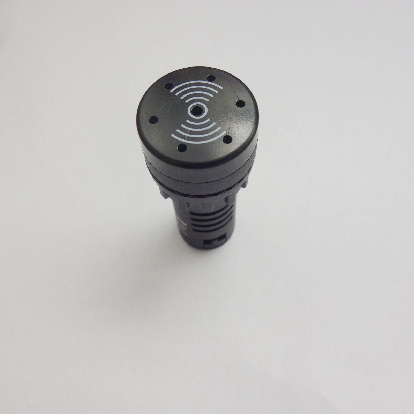 1pc  22mm Intermittent Black Buzzer 12V DC/AC 10CM/80DB AD16-22MK Screw Terminal