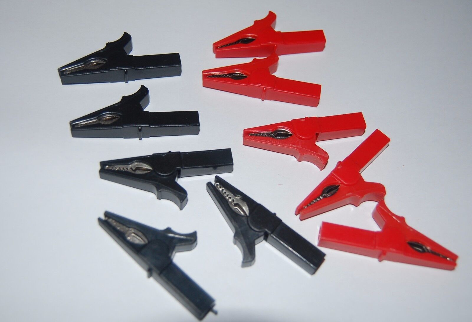 5 Pairs Crocodile/ Alligator/ Electrical Clips/ Clamps 55mm (2.16") Length